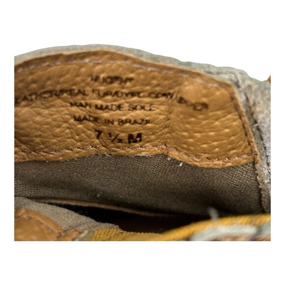 Matisse Nugent Leopard Calf Hair Leather Ankle Boots Booties Sz 7.5 Brown Ombre - Picture 11 of 16